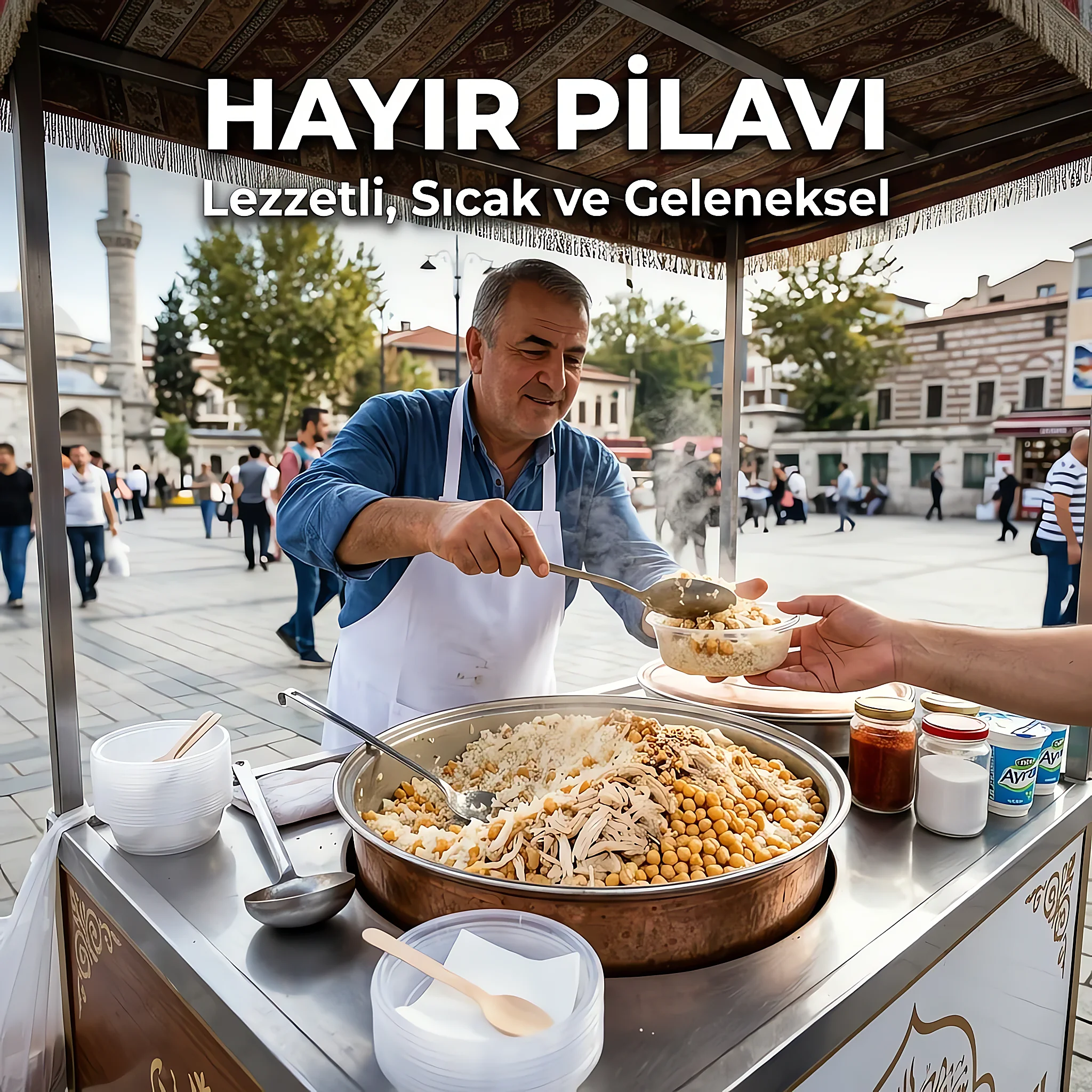 Tüm Türkiye'den vekaleten tavuklu pilav siparişi dağıtım süreci