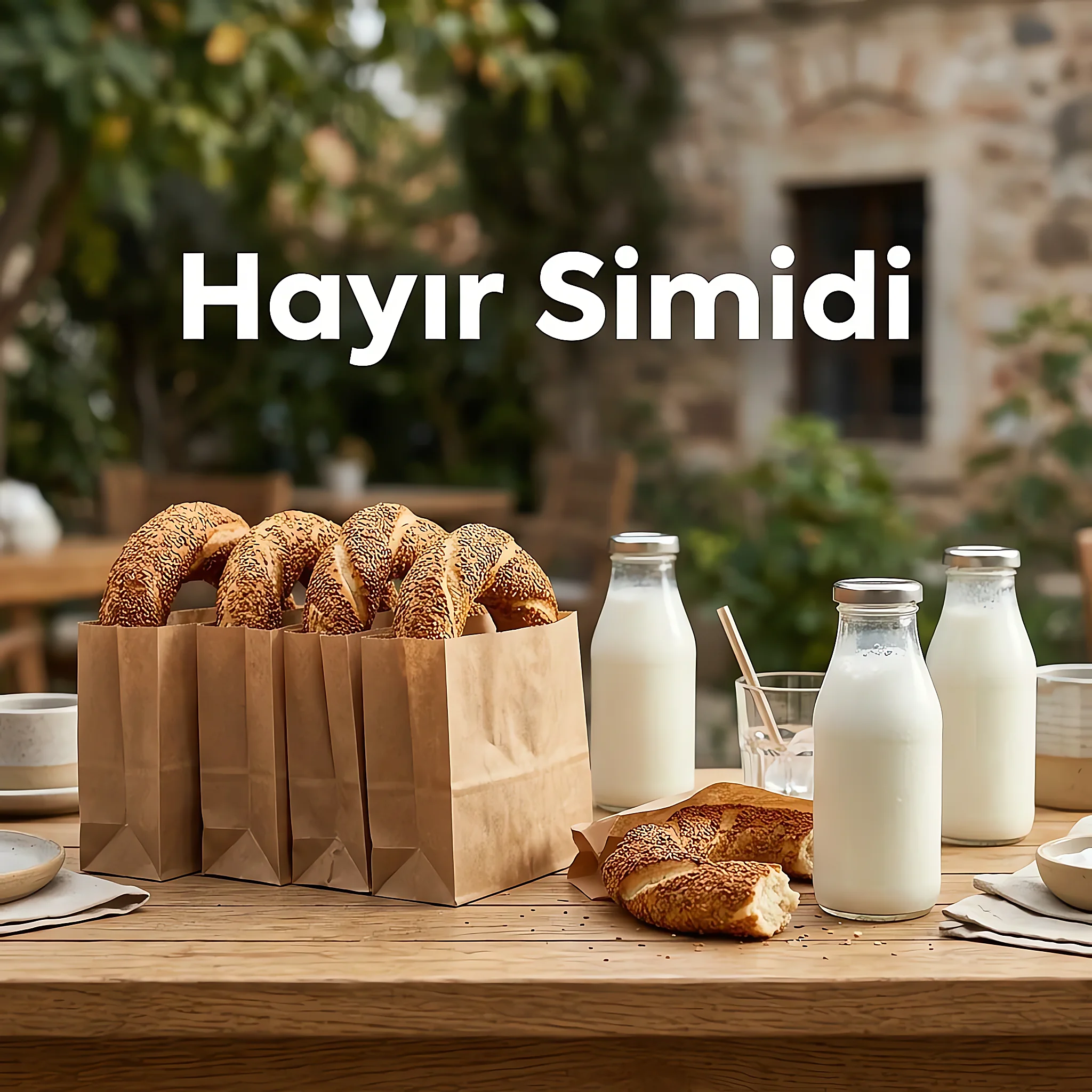 Tüm Türkiye'den vekaleten hayır simidi siparişi dağıtım süreci