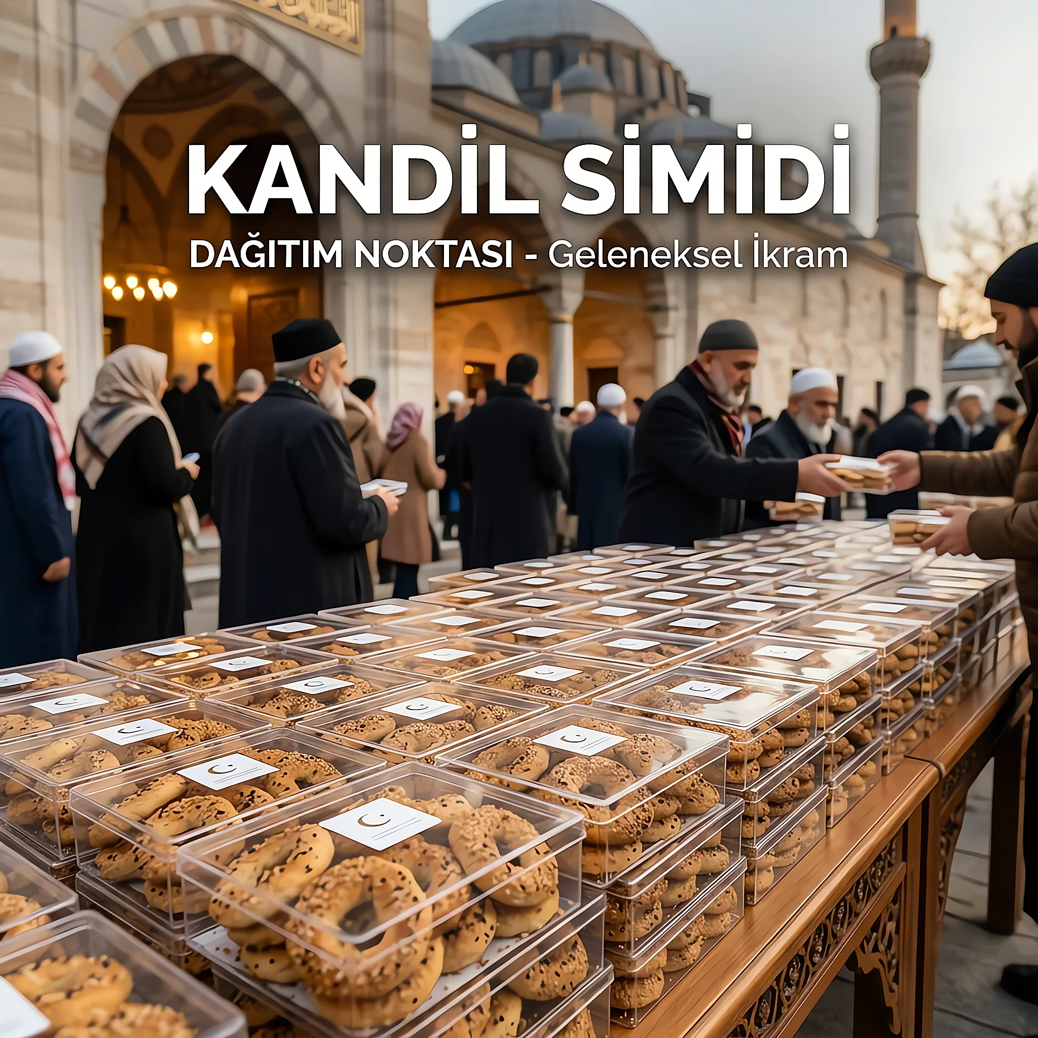 Kandil Simidi Dağıtımı Dağıtımı Hizmeti