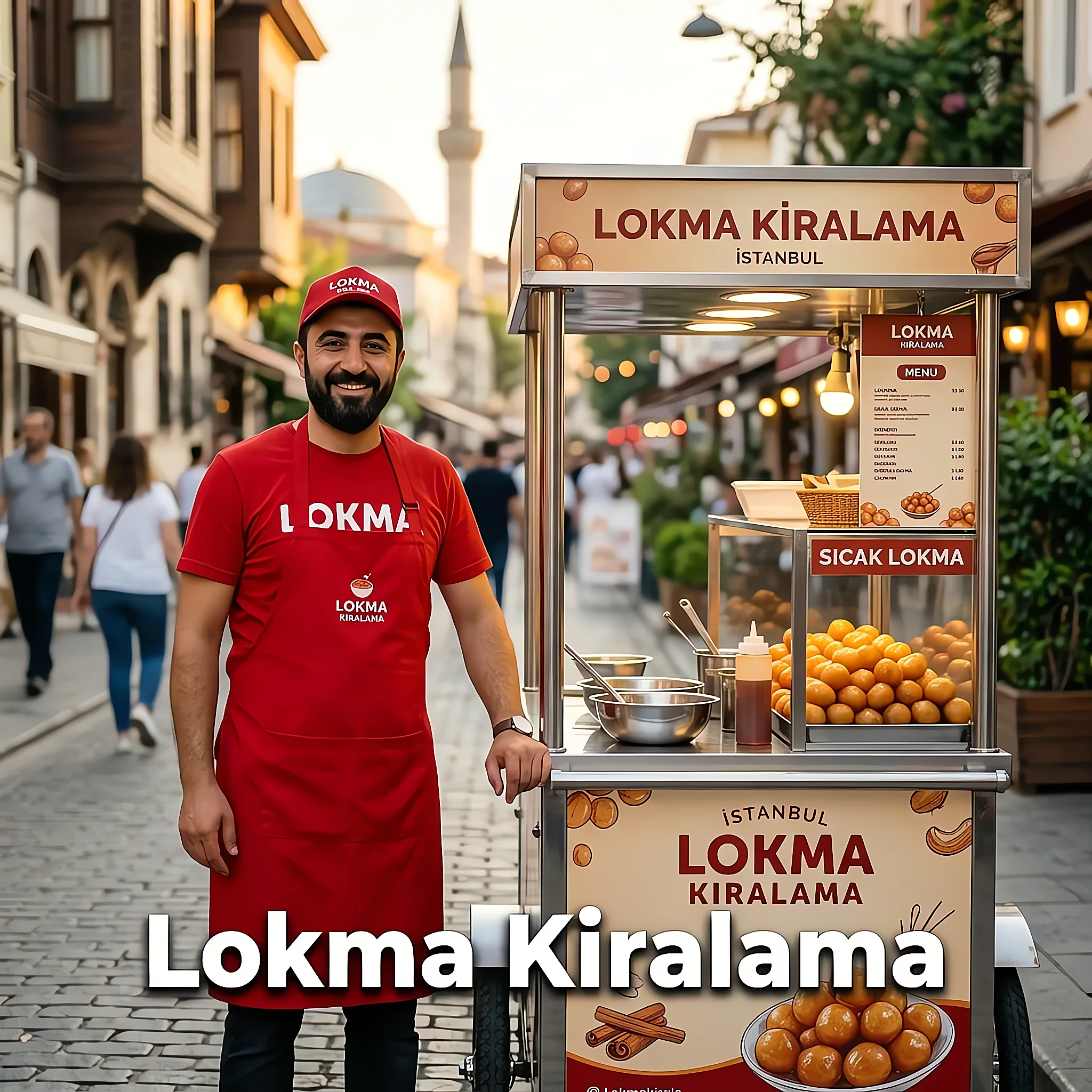 Lokma Arabası Kiralama & Kiralık Lokma Standı
