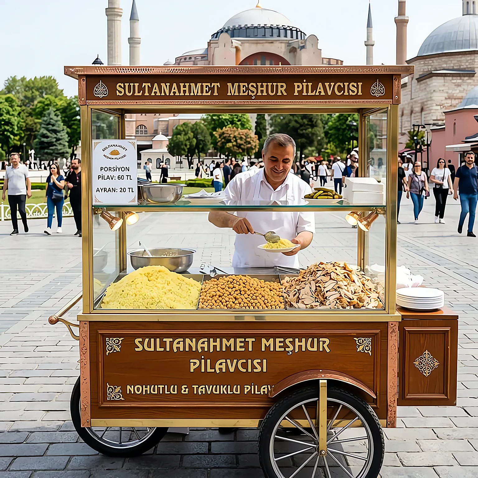 Tüm Türkiye'den vekaleten tavuklu pilav siparişi dağıtım süreci